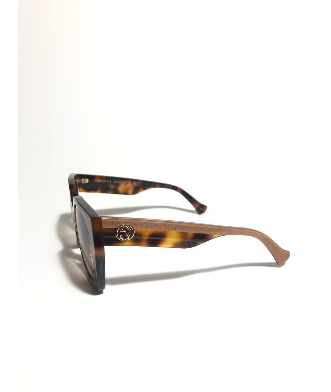 GUCCI Пластиковые солнцезащитные очки, фото 2