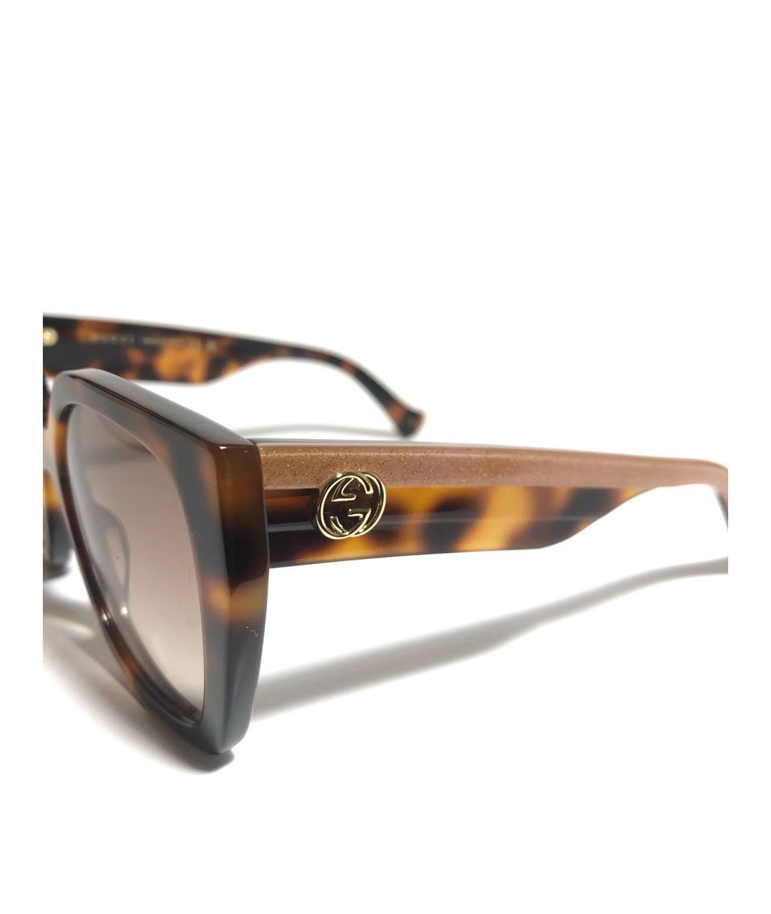 GUCCI Пластиковые солнцезащитные очки, фото 3