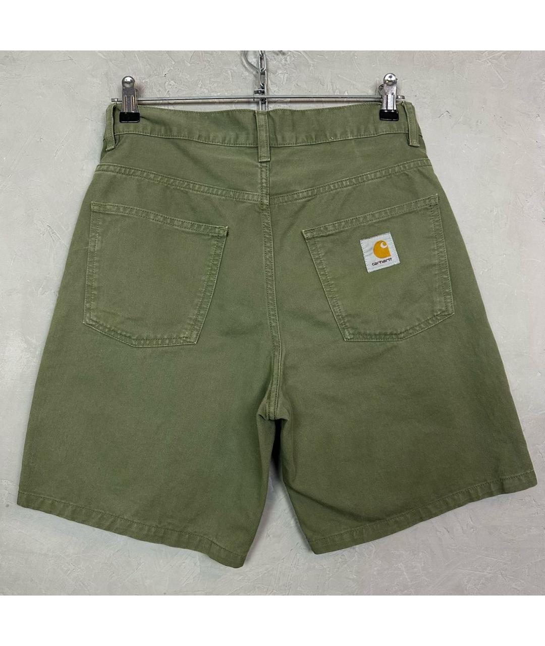 CARHARTT WIP Хаки хлопковые шорты, фото 2