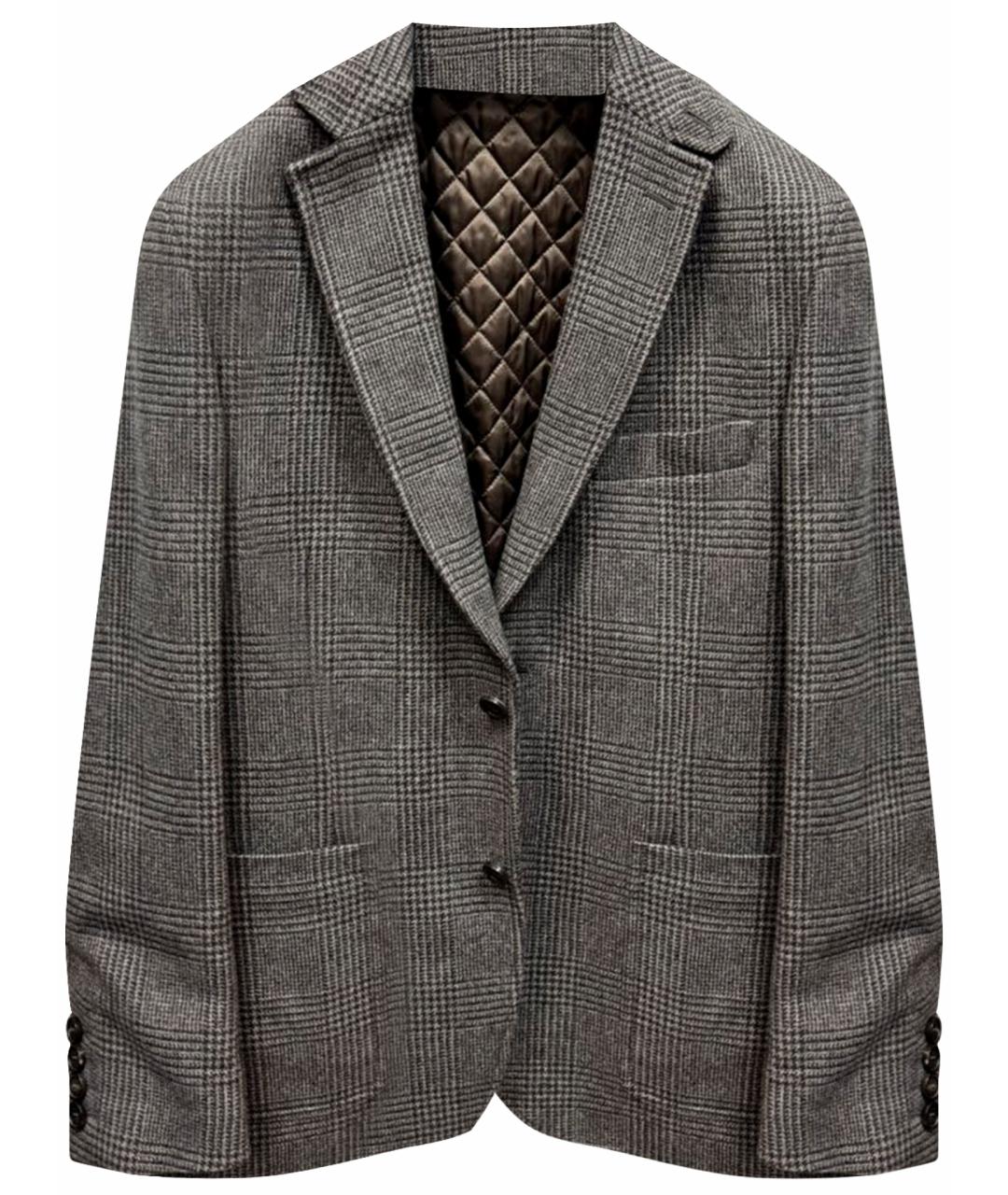 BRIONI Бежевое шерстяное пальто, фото 1