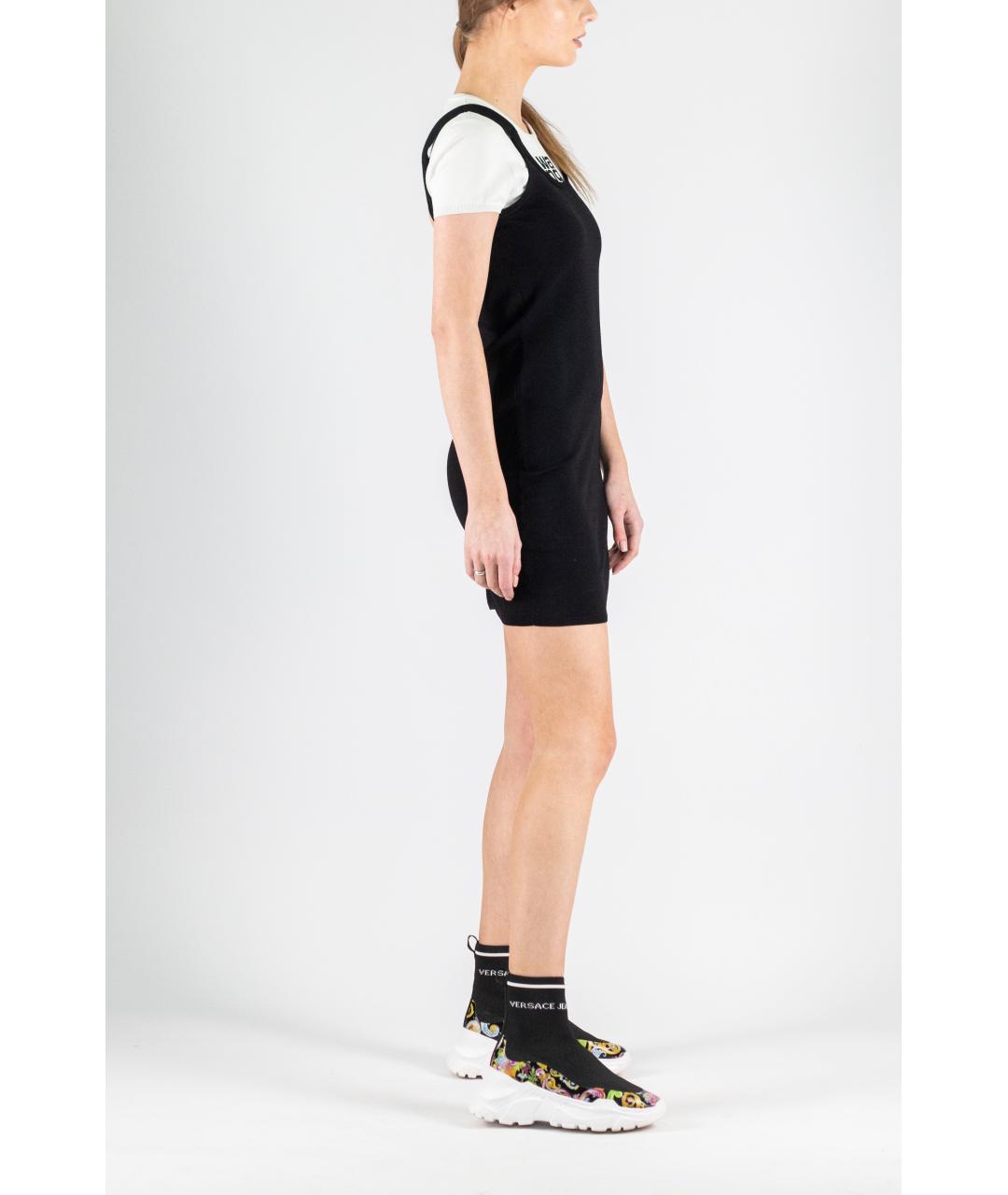 ALEXANDER WANG Черное полиэстеровое повседневное платье, фото 5