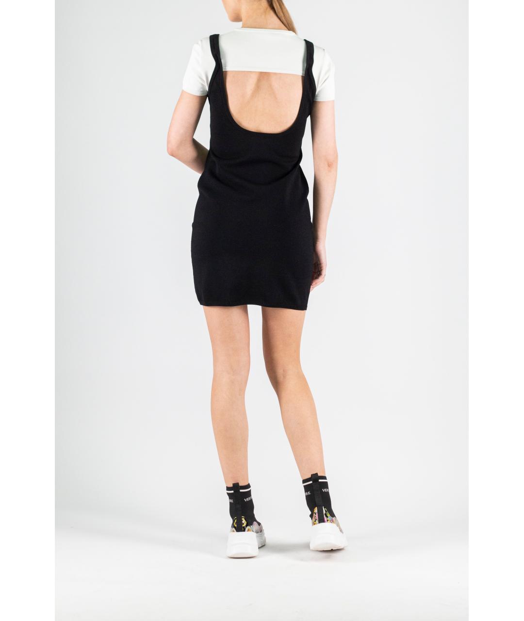 ALEXANDER WANG Черное полиэстеровое повседневное платье, фото 4