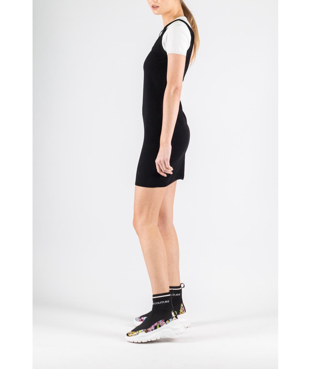ALEXANDER WANG Черное полиэстеровое повседневное платье, фото 3