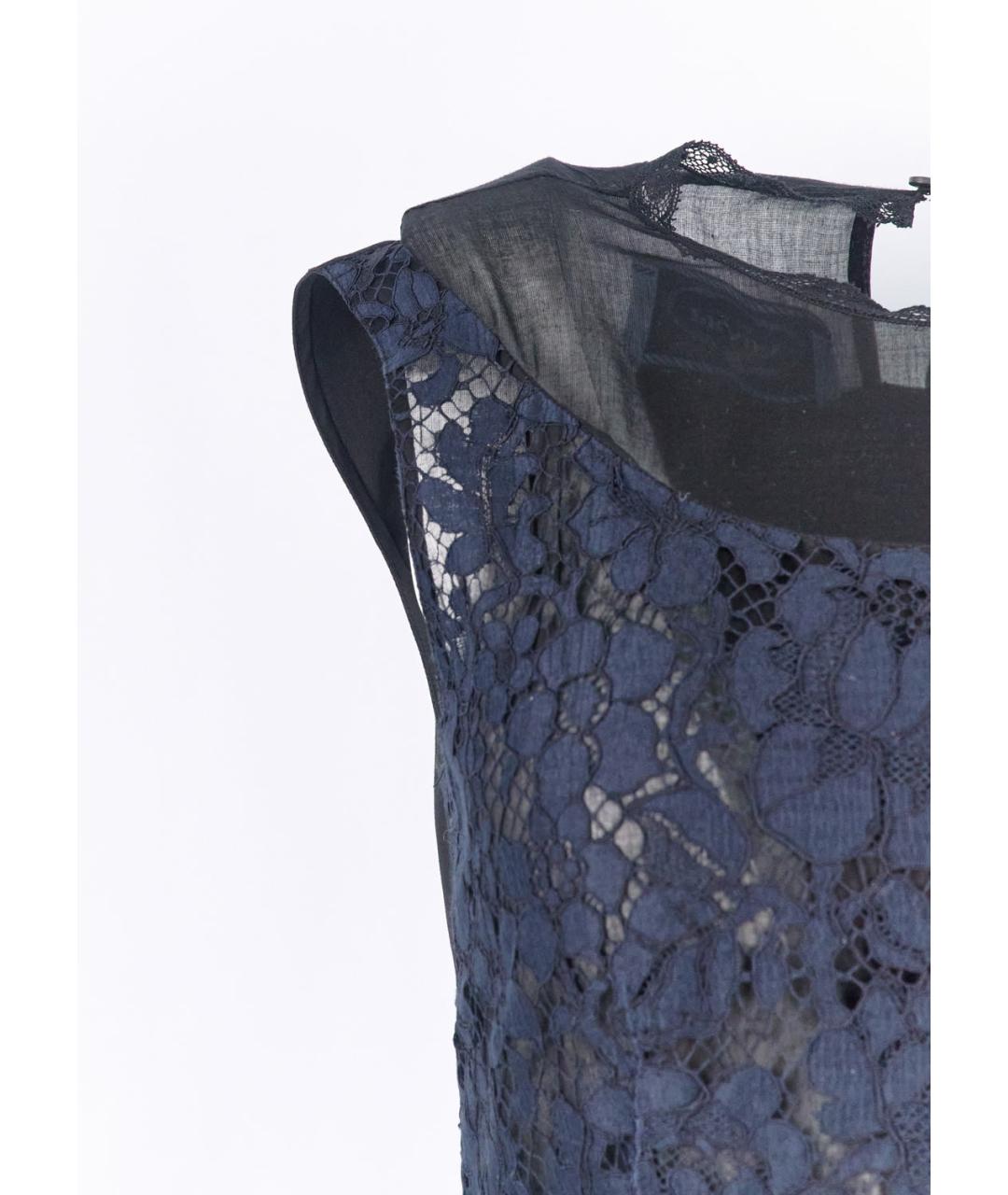 PRADA Черное хлопковое коктейльное платье, фото 2