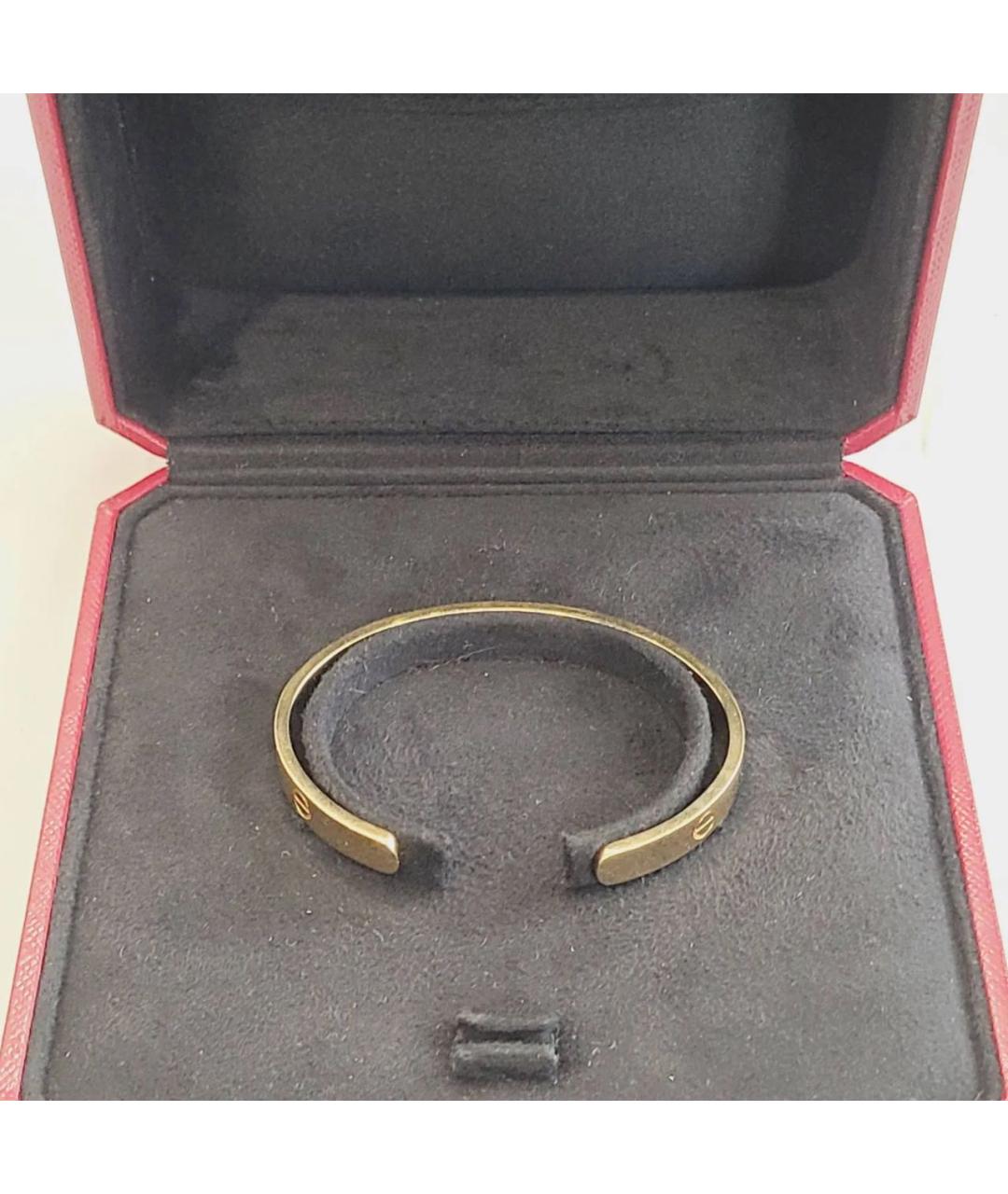 CARTIER Золотой браслет из желтого золота, фото 4