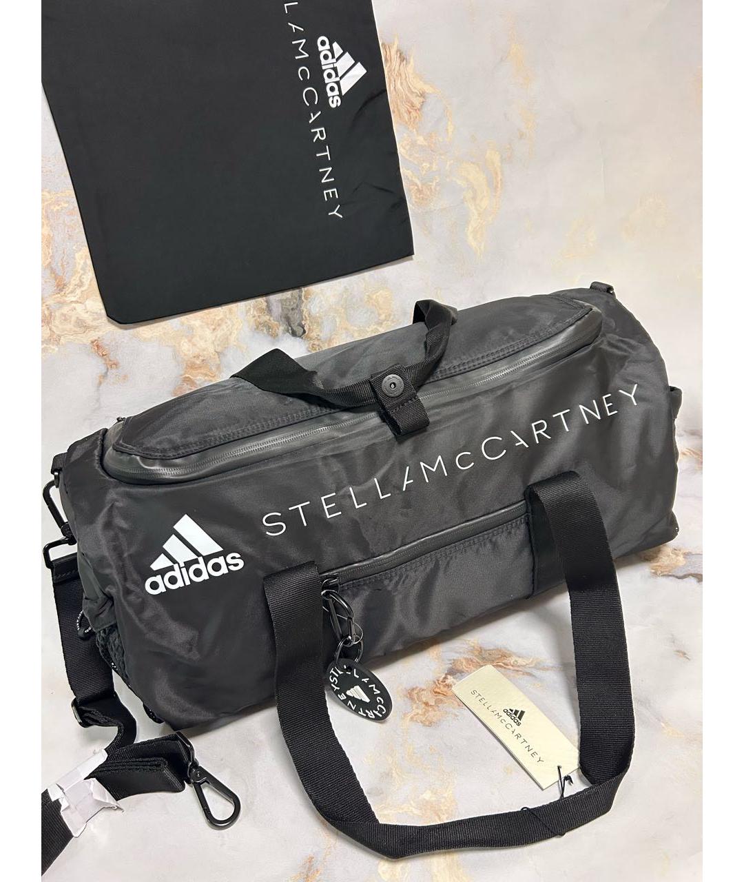 ADIDAS BY STELLA MCCARTNEY Черная дорожная/спортивная сумка, фото 7