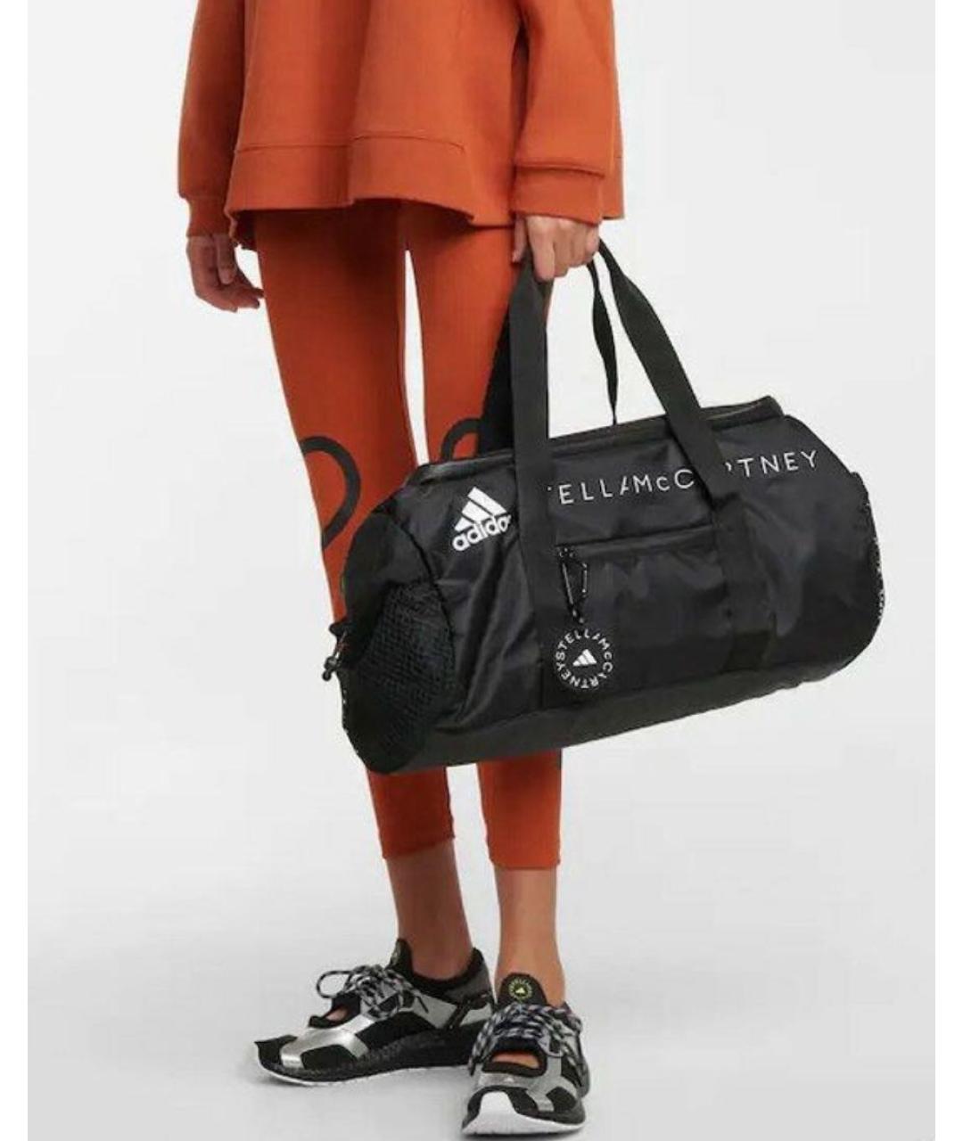 ADIDAS BY STELLA MCCARTNEY Черная дорожная/спортивная сумка, фото 5