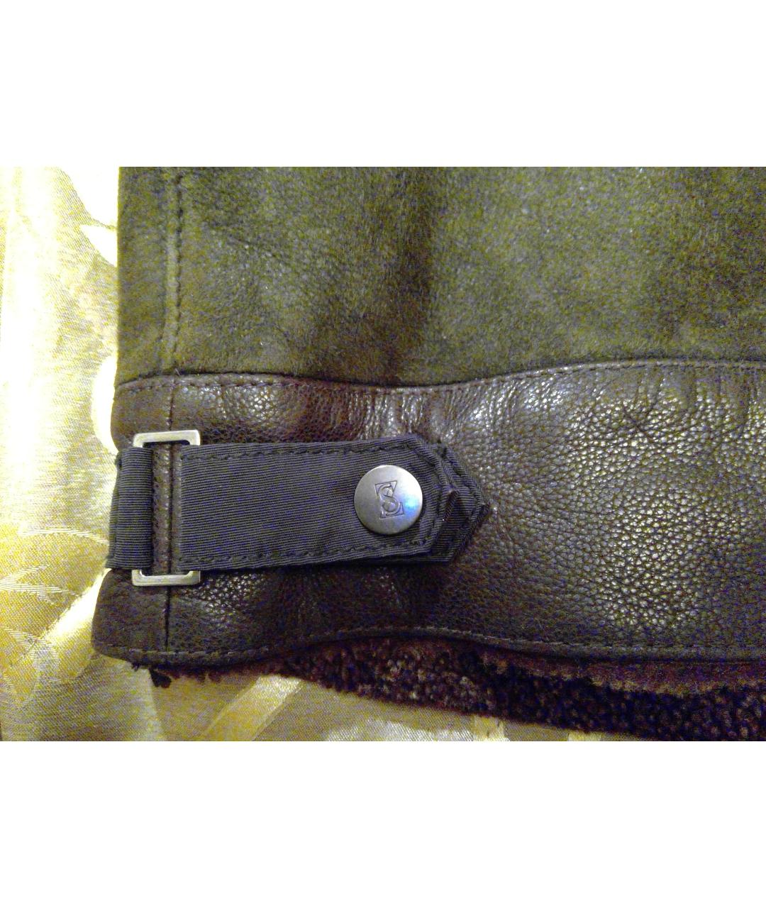 ZEGNA Коричневая замшевая дубленка/шуба, фото 7