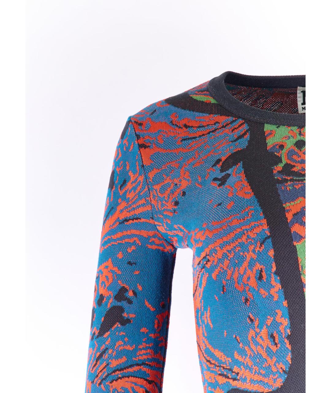 MISSONI Мульти вискозное повседневное платье, фото 2
