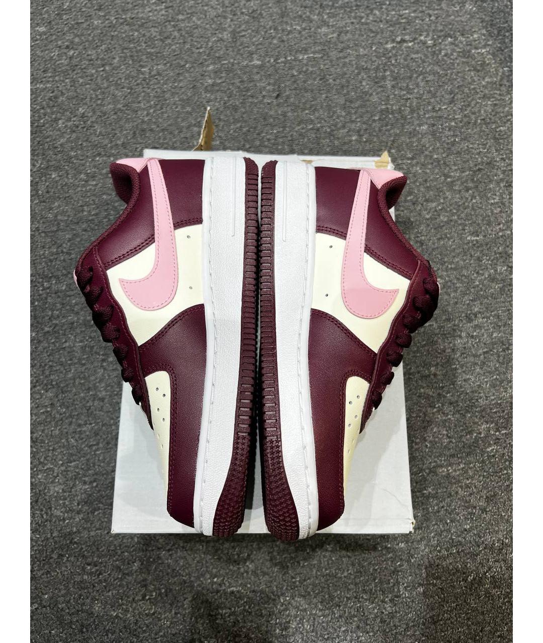 NIKE Розовые кожаные кроссовки, фото 3