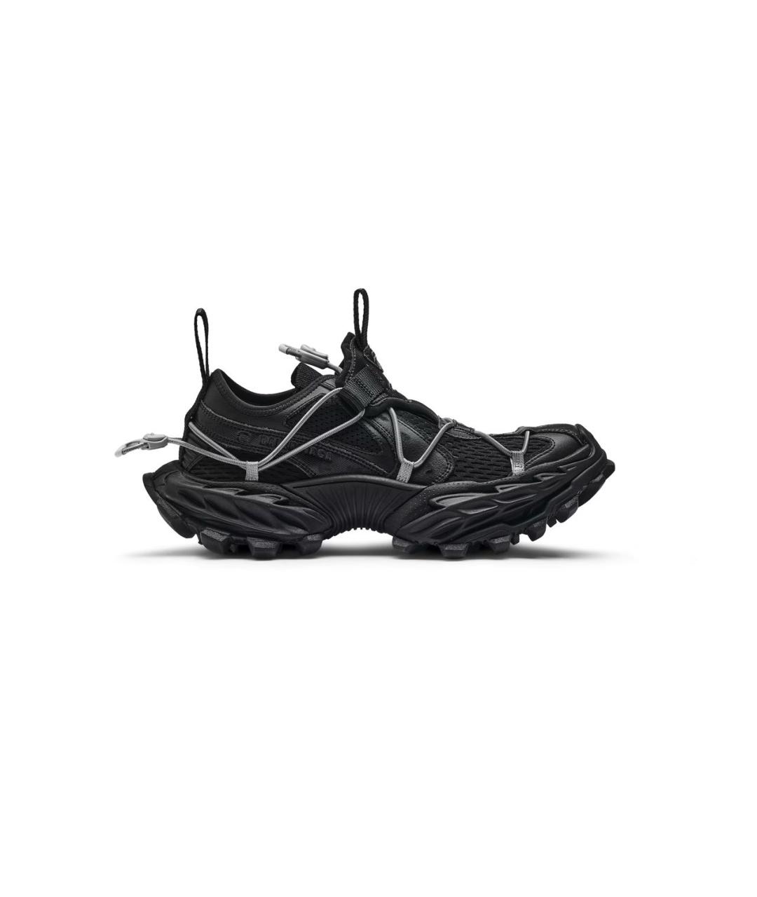 BALENCIAGA Черные низкие кроссовки / кеды, фото 9