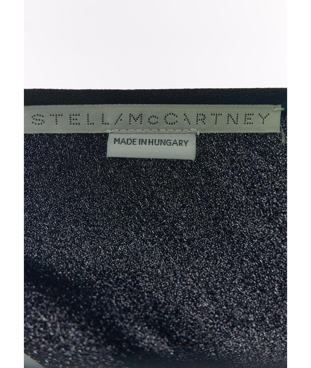 STELLA MCCARTNEY Черное вискозное повседневное платье, фото 5