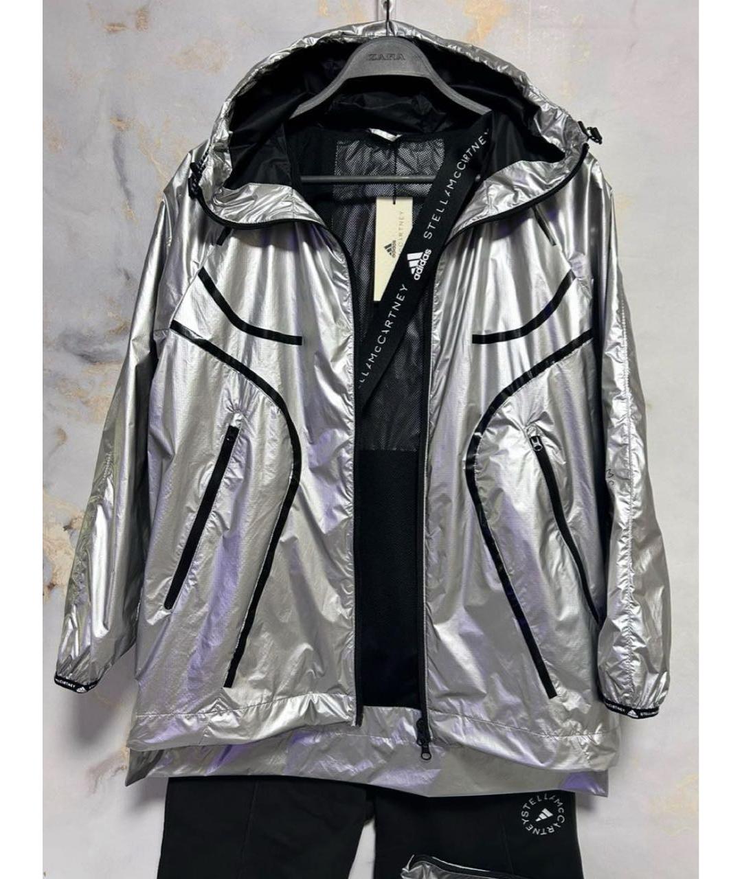 ADIDAS BY STELLA MCCARTNEY Серебряная куртка, фото 4