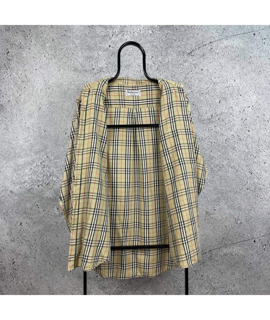 BURBERRY Бежевая кэжуал рубашка, фото 5