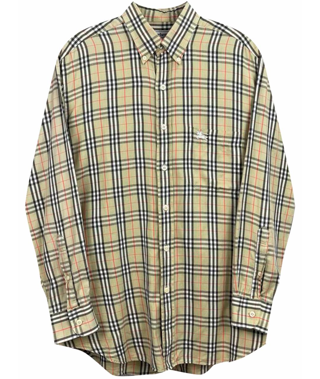 BURBERRY Бежевая кэжуал рубашка, фото 1