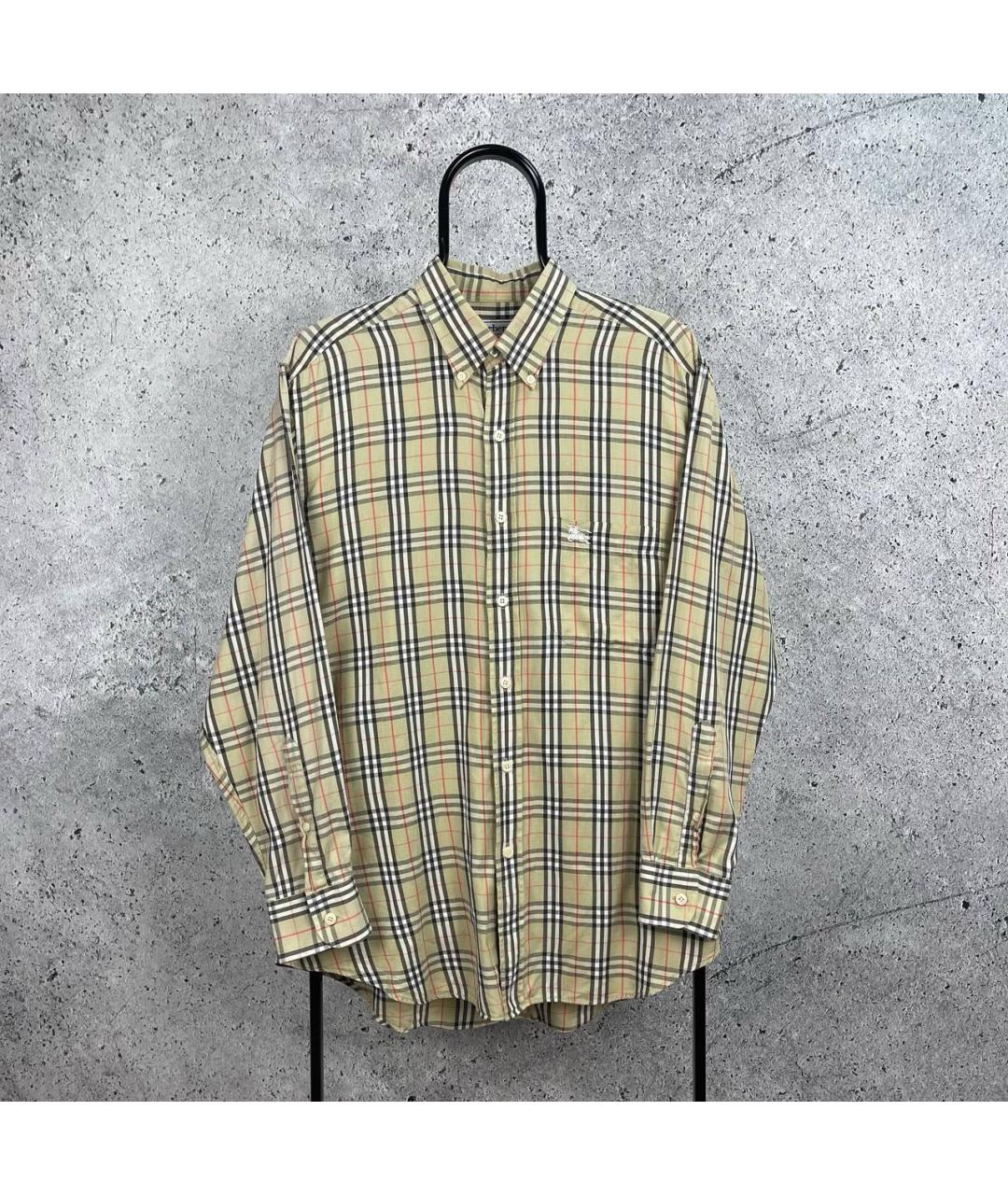 BURBERRY Бежевая кэжуал рубашка, фото 7