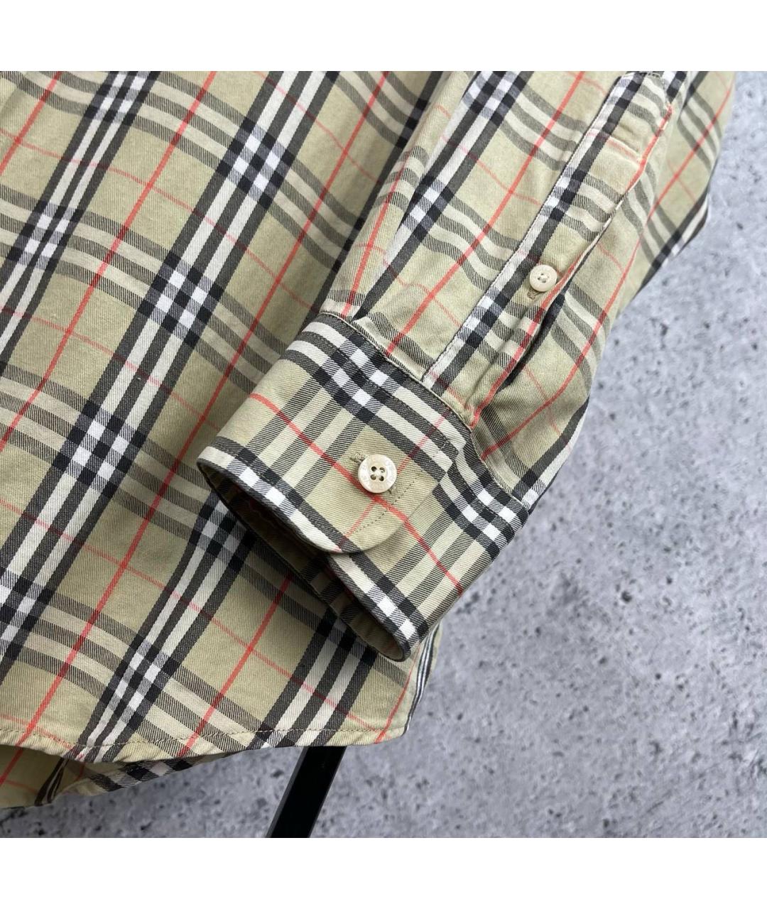BURBERRY Бежевая кэжуал рубашка, фото 4