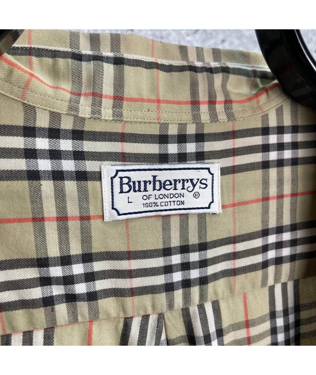 BURBERRY Бежевая кэжуал рубашка, фото 6