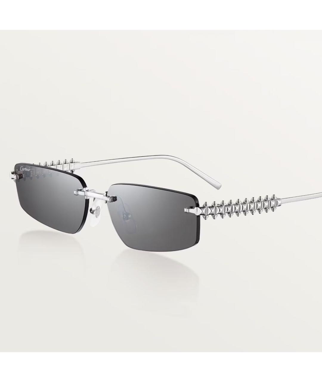 CARTIER Серебряные солнцезащитные очки, фото 5