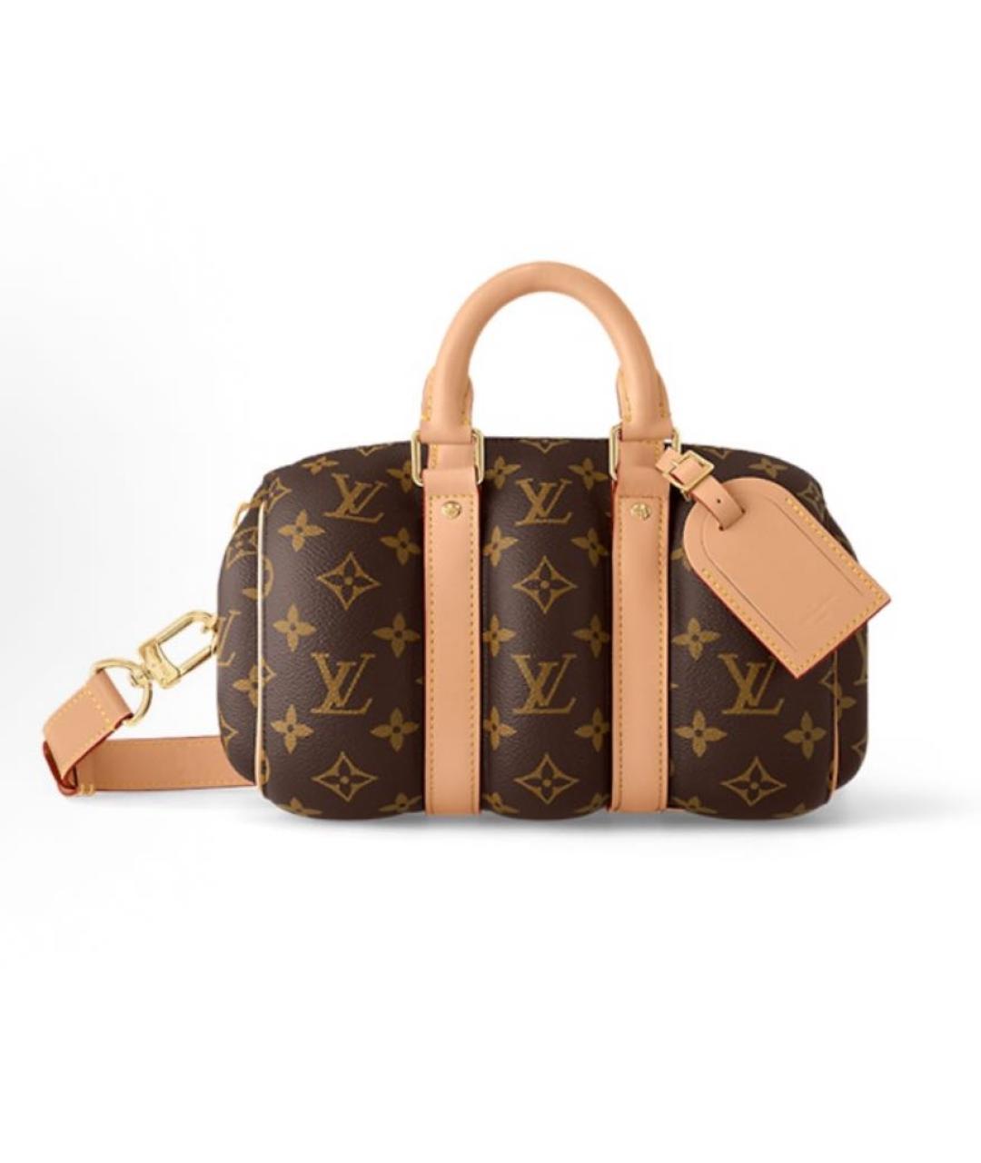 LOUIS VUITTON Кожаная сумка на плечо, фото 8