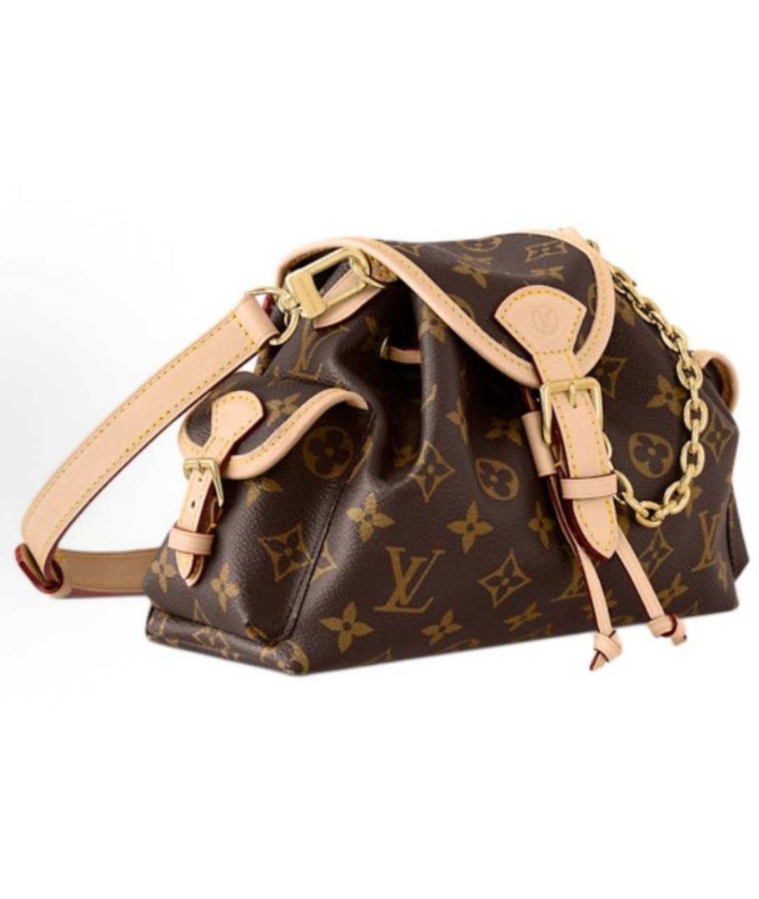 LOUIS VUITTON Кожаная сумка через плечо, фото 2