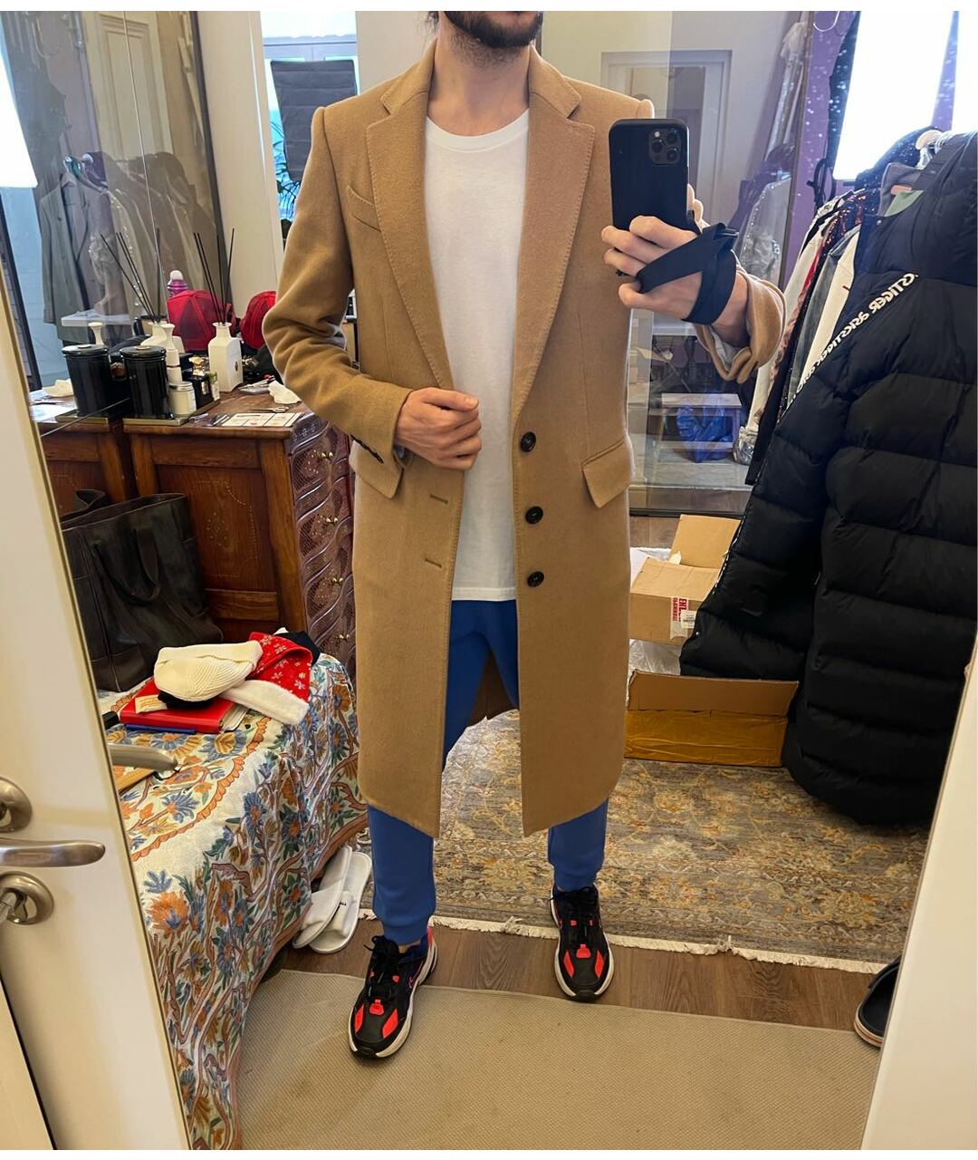 BURBERRY LONDON Бежевое кашемировое пальто, фото 6