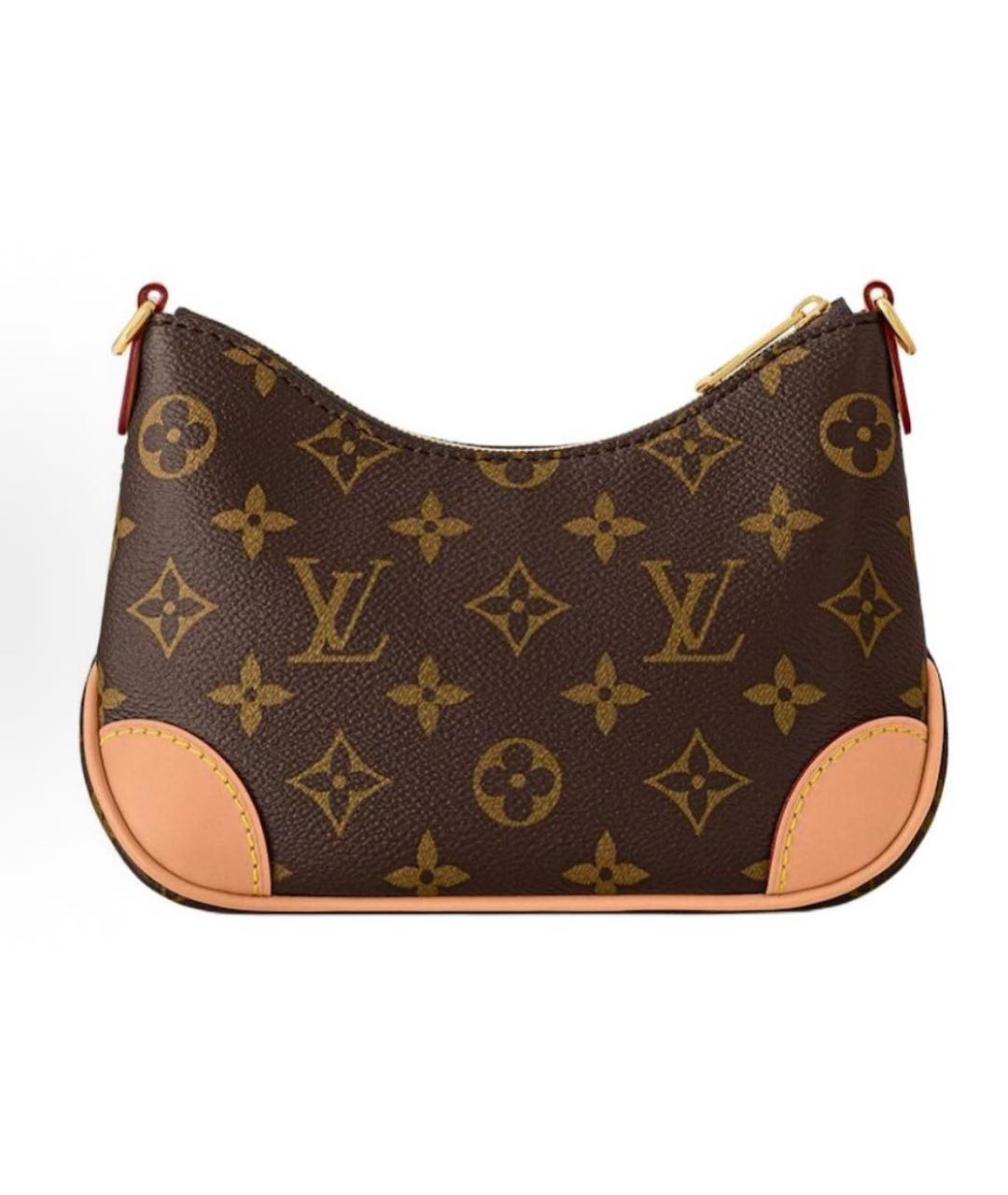 LOUIS VUITTON Кожаная сумка с короткими ручками, фото 3