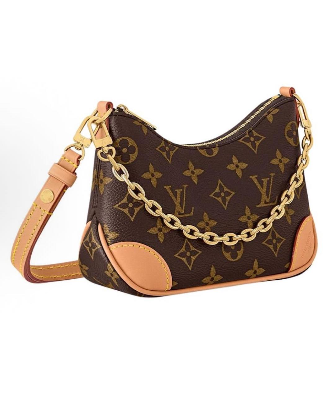 LOUIS VUITTON Кожаная сумка с короткими ручками, фото 2