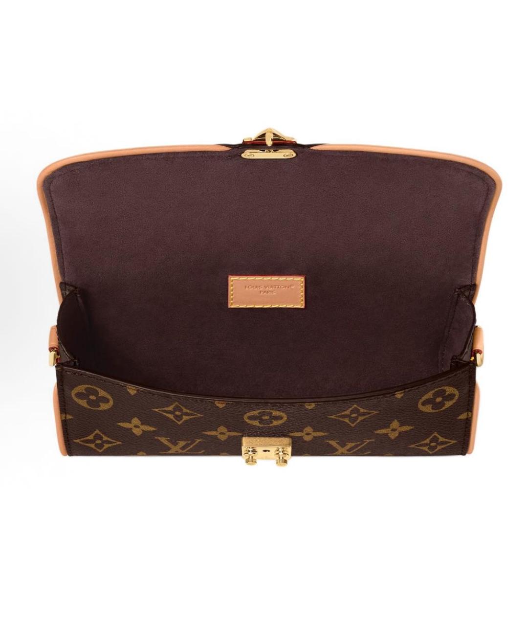 LOUIS VUITTON Кожаная сумка через плечо, фото 4