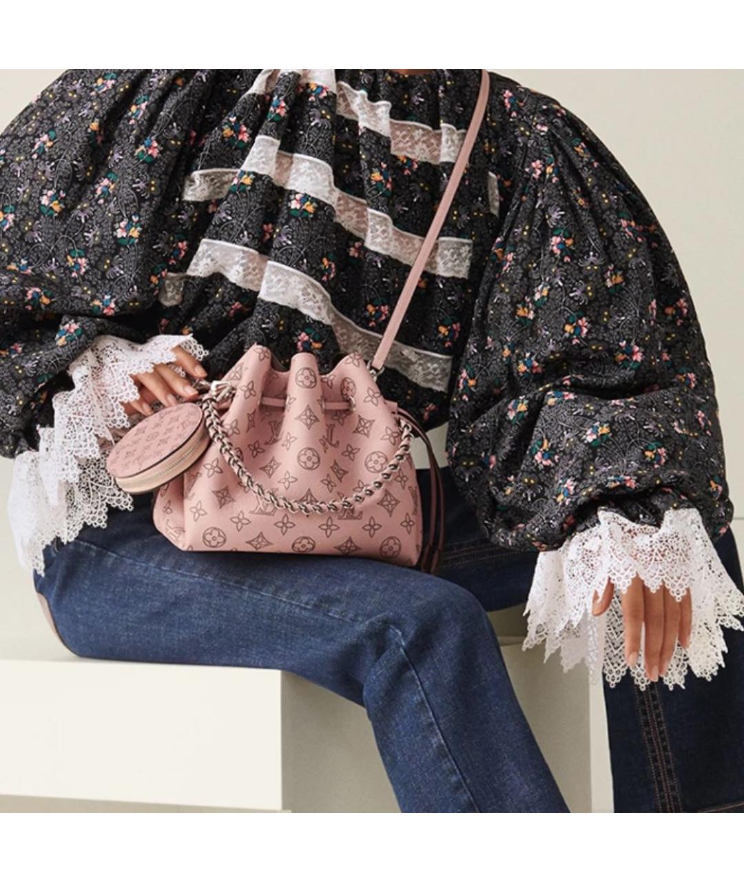 LOUIS VUITTON Кожаная сумка через плечо, фото 6