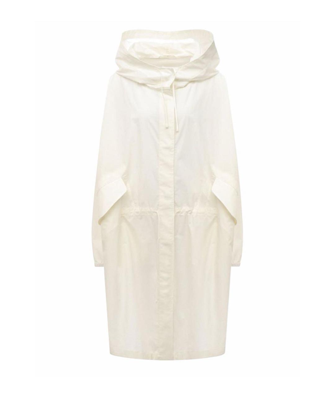 JIL SANDER Белый тренч/плащ, фото 1
