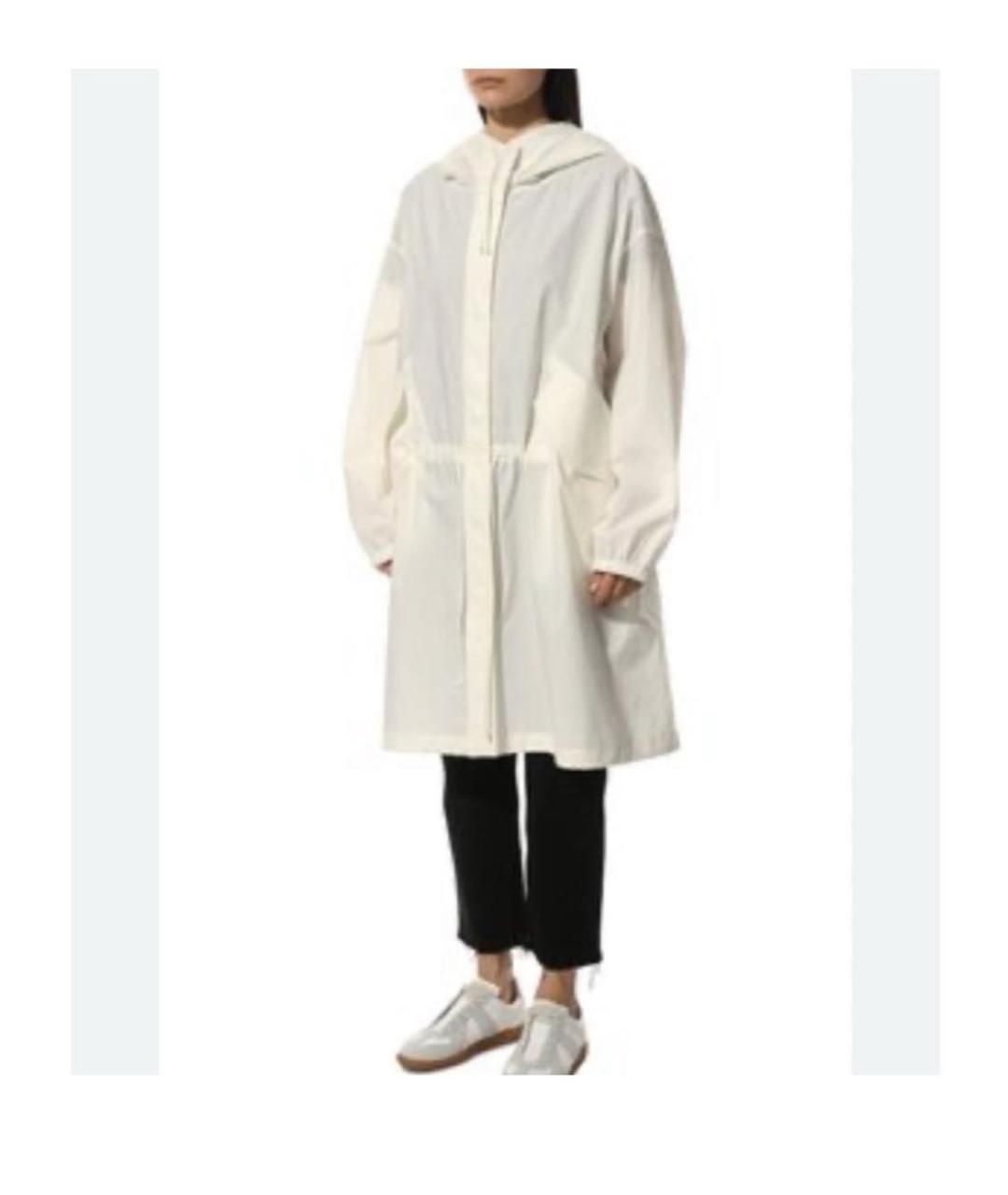 JIL SANDER Белый тренч/плащ, фото 3
