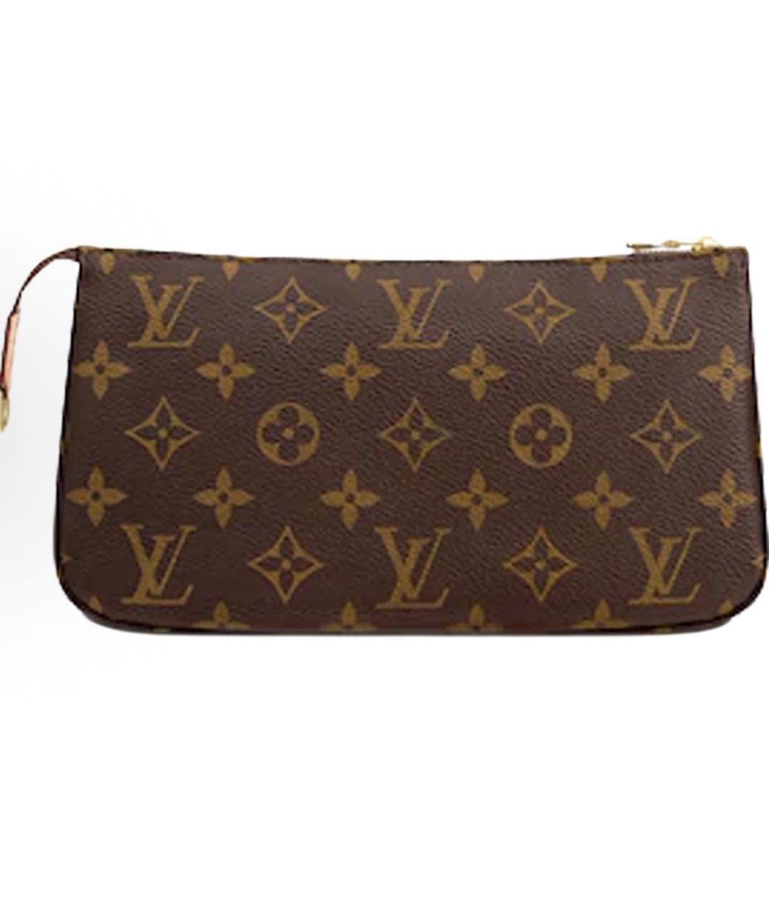LOUIS VUITTON Кожаная сумка с короткими ручками, фото 2