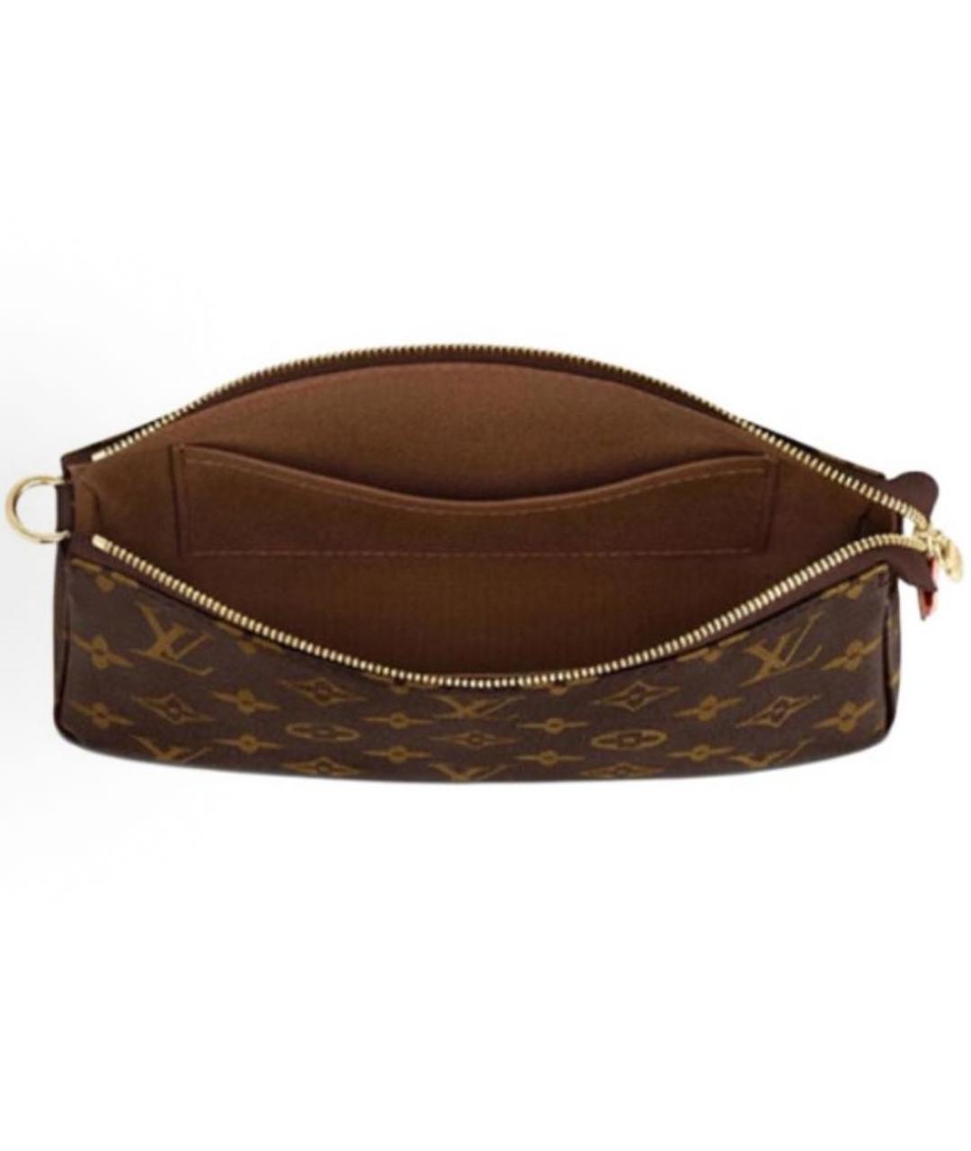 LOUIS VUITTON Кожаная сумка с короткими ручками, фото 3