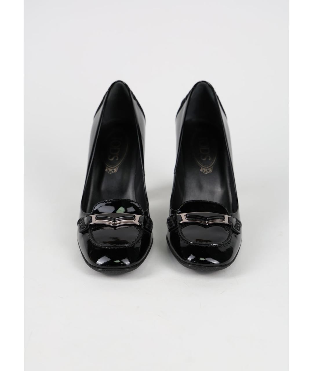 TOD'S Черные туфли из лакированной кожи, фото 3