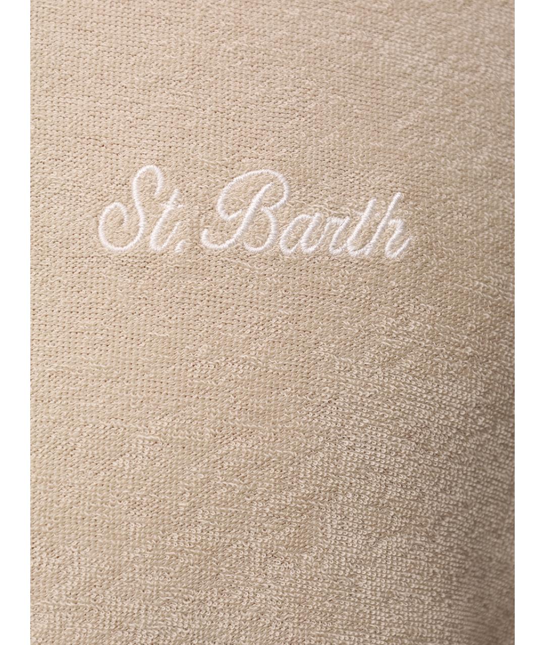 MC2 SAINT BARTH Бежевая футболка, фото 6