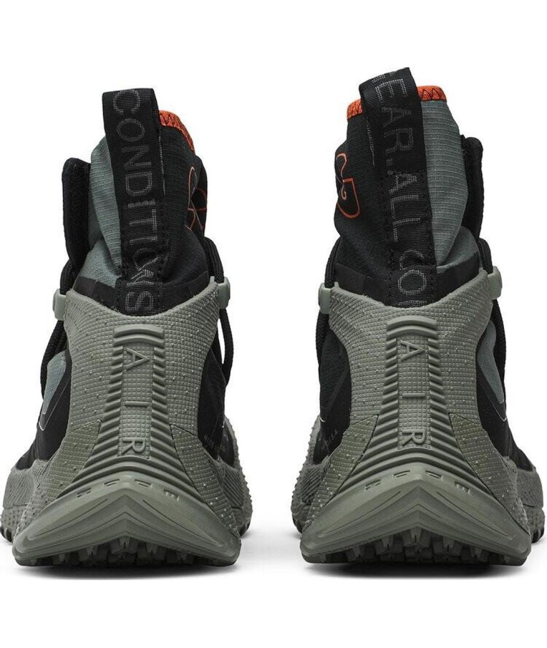 NIKE ACG Антрацитовые текстильные высокие кроссовки / кеды, фото 4