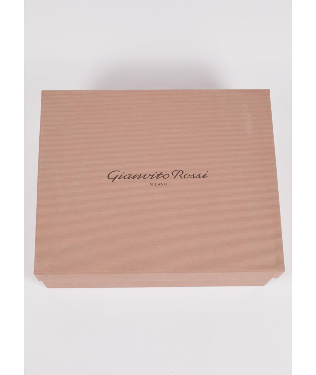 GIANVITO ROSSI Черные замшевые туфли, фото 7