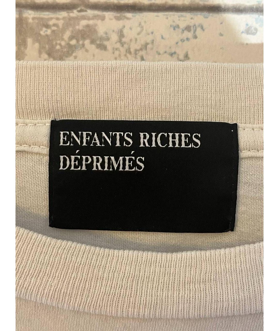 Enfants Riches Déprimés Белая хлопковая футболка, фото 3