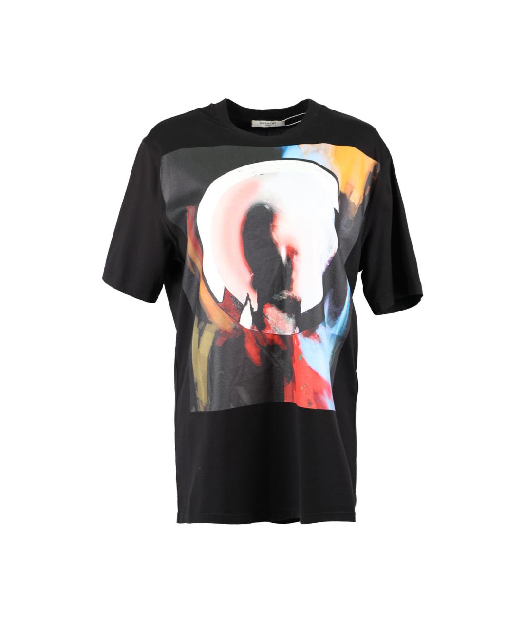 GIVENCHY Черная хлопковая футболка, фото 1