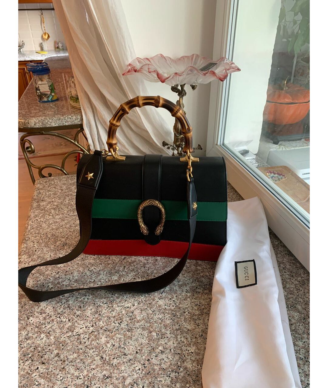 GUCCI Мульти кожаная сумка тоут, фото 7