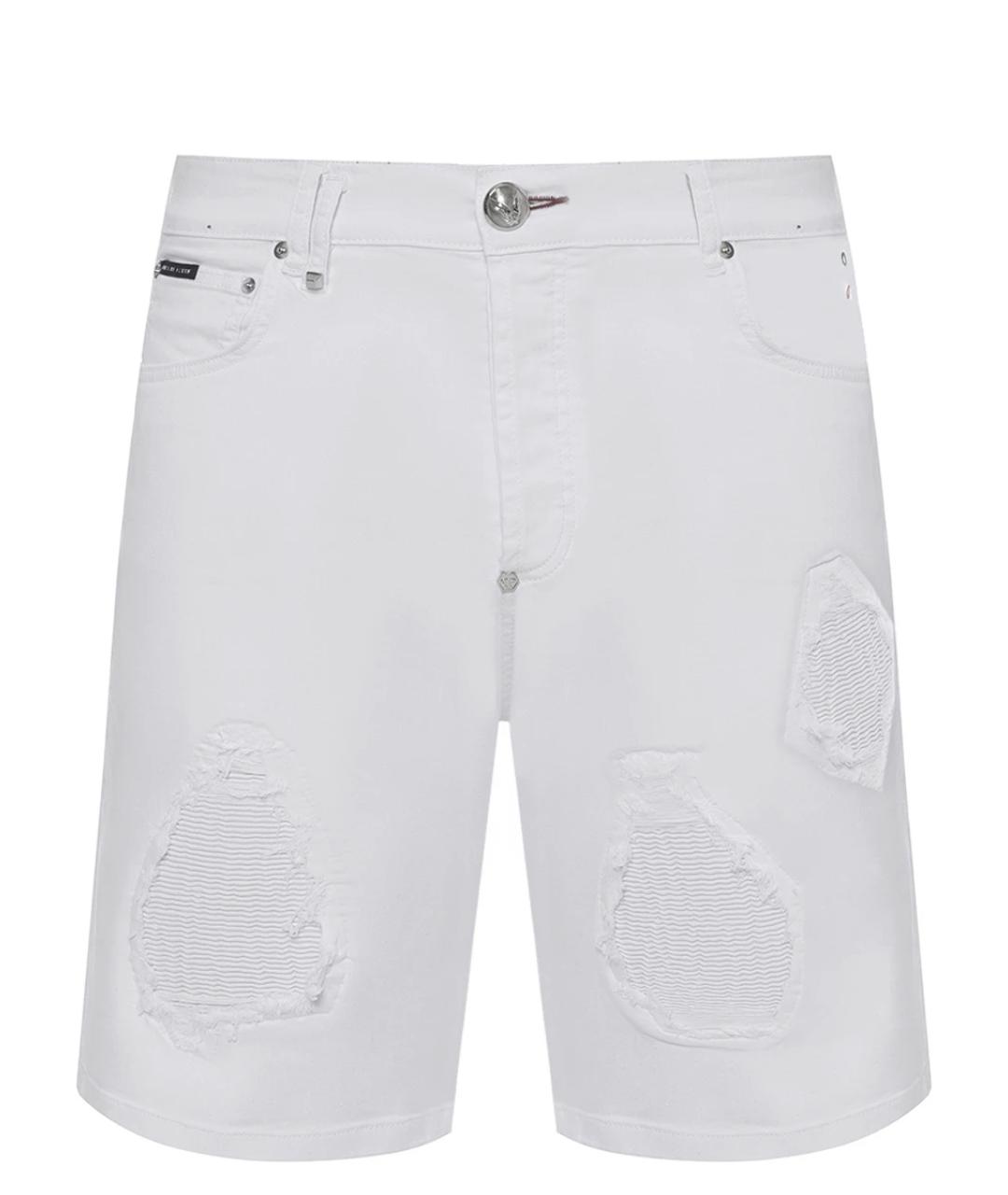 PHILIPP PLEIN Белые шорты, фото 1