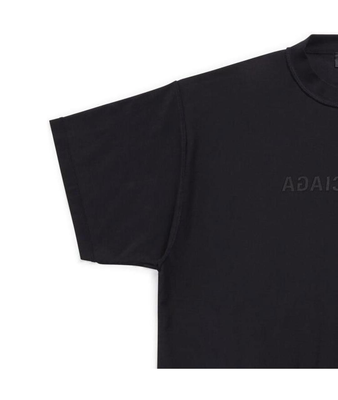 BALENCIAGA Черная футболка, фото 6