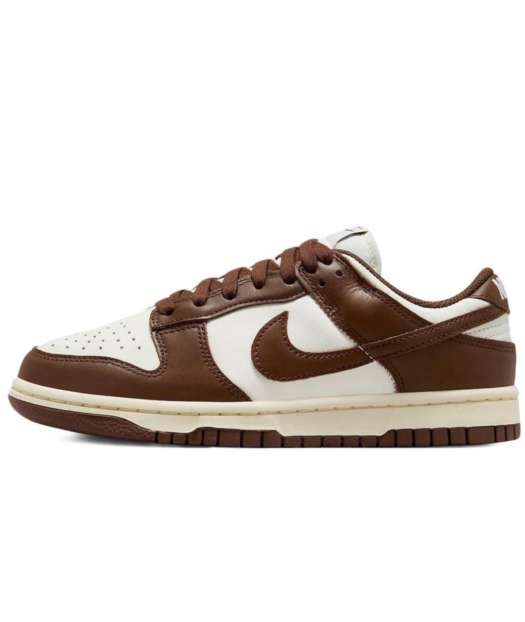 NIKE Коричневые кожаные кроссовки, фото 9