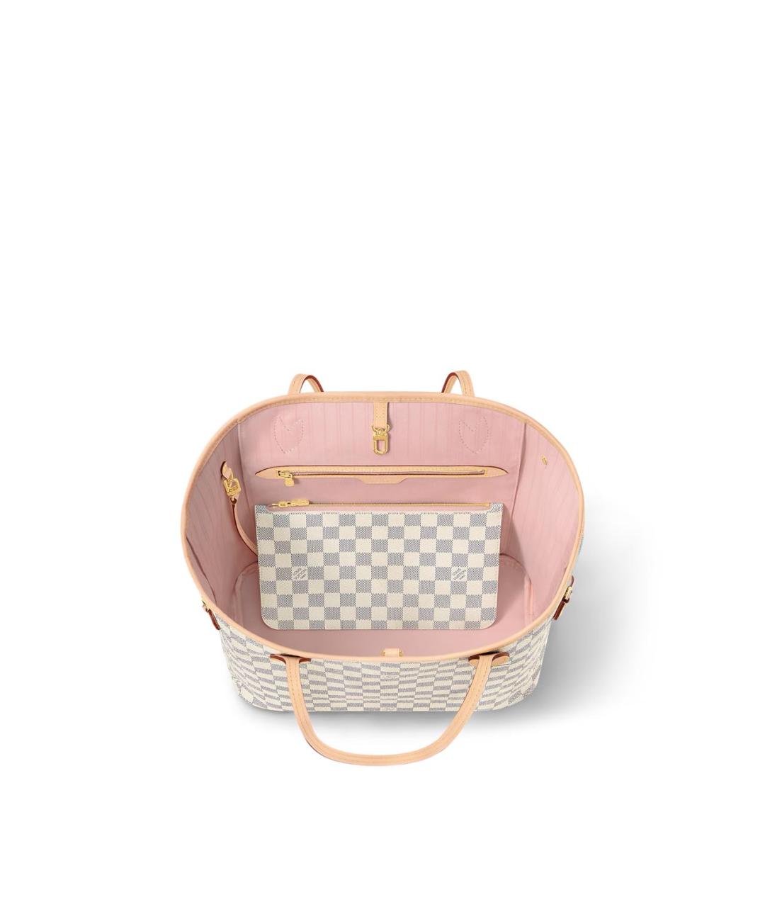 LOUIS VUITTON Белая сумка тоут, фото 3