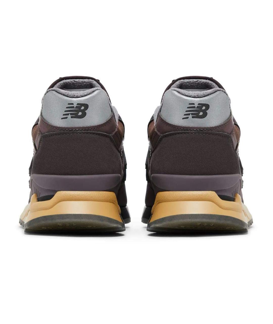 NEW BALANCE Коричневые низкие кроссовки / кеды, фото 4