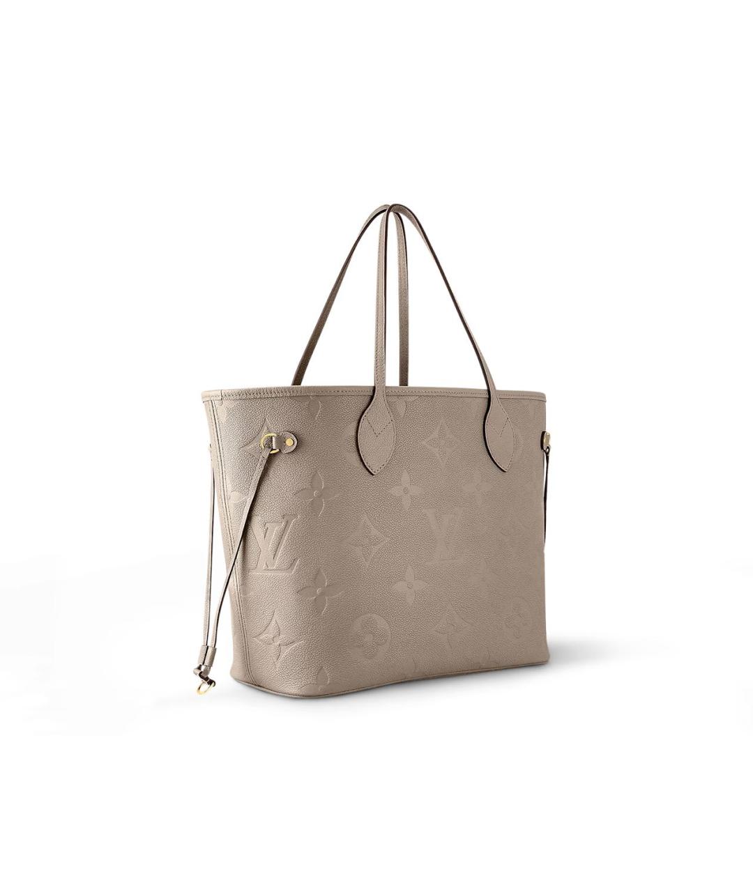 LOUIS VUITTON Бежевая сумка тоут, фото 3