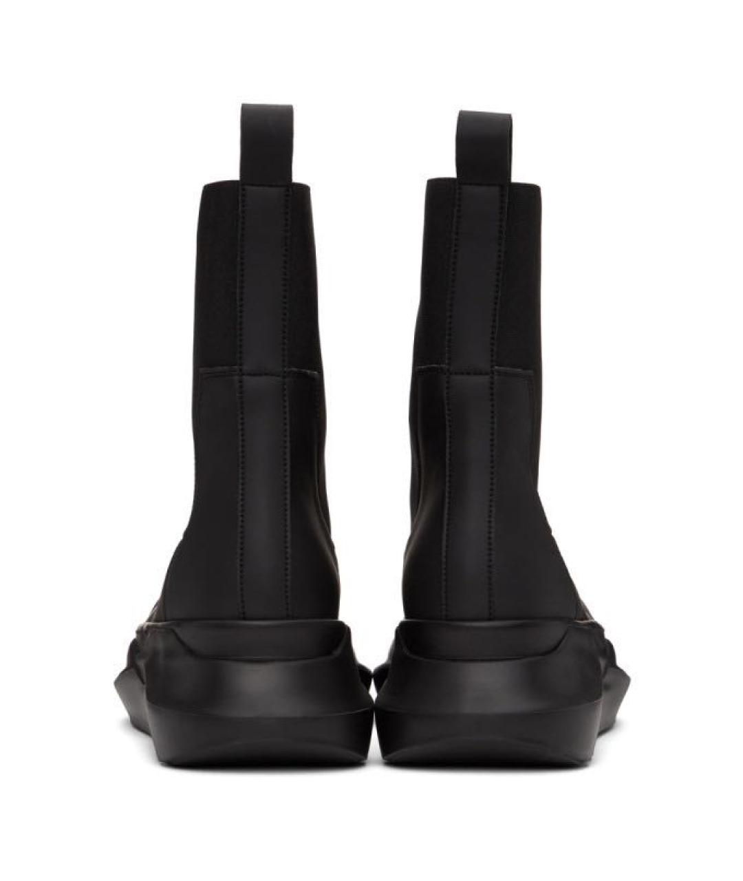RICK OWENS DRKSHDW Черные высокие ботинки, фото 4