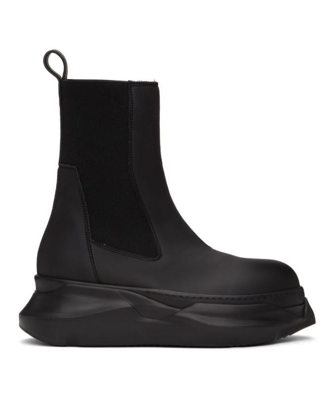 RICK OWENS DRKSHDW Черные высокие ботинки, фото 1