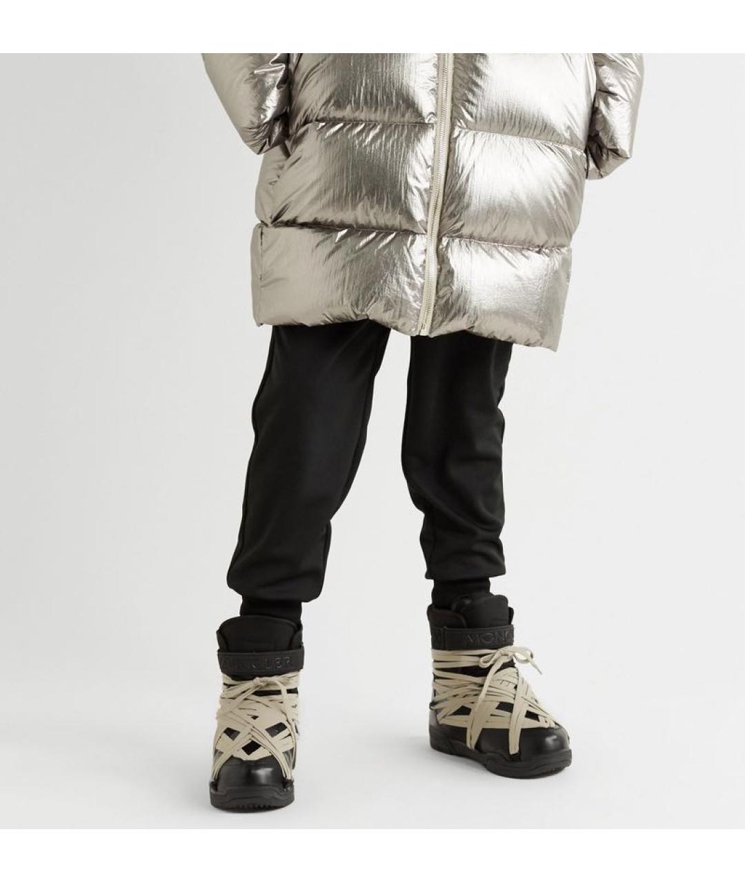 MONCLER Черные высокие ботинки, фото 5